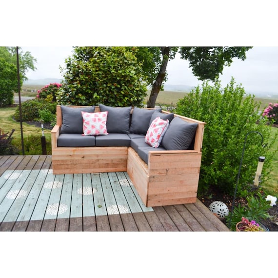 DIY Outdoor Sectional Sofa Plan: L-shaped Couch Build Guide (PDF