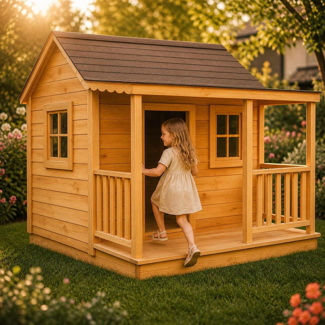 Wooden Playhouse - Etsy Hong Kong