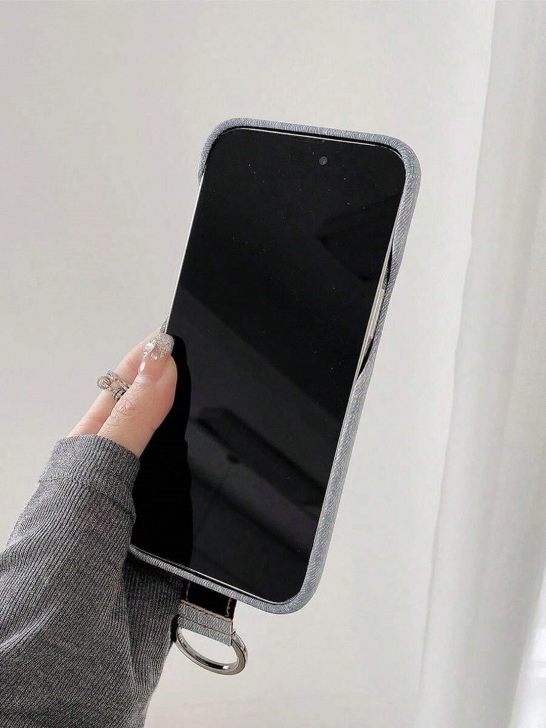 IPhone Case With Strap Finger Loop Adjustable Etsy