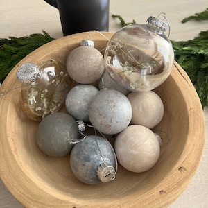 Neutral Shatterproof Ornaments