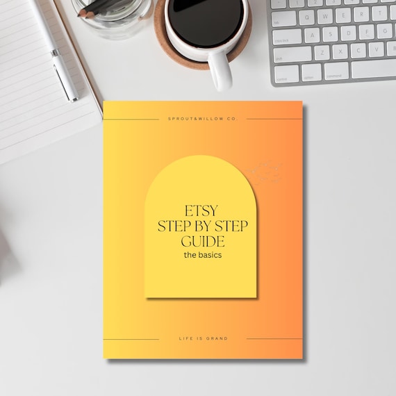Etsy Seller Guide: Step-by-Step Shop Setup, SEO, & Digital Products (PDF Download)