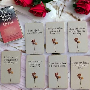 6 Messages From Your EX Oracle reading, Channelled messages, Love reading, Relationship reading, EX messages, Message readings, Oracle cards