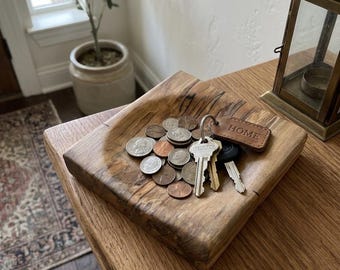 Handmade ambrosia unique small bowl. Good for changing and keys