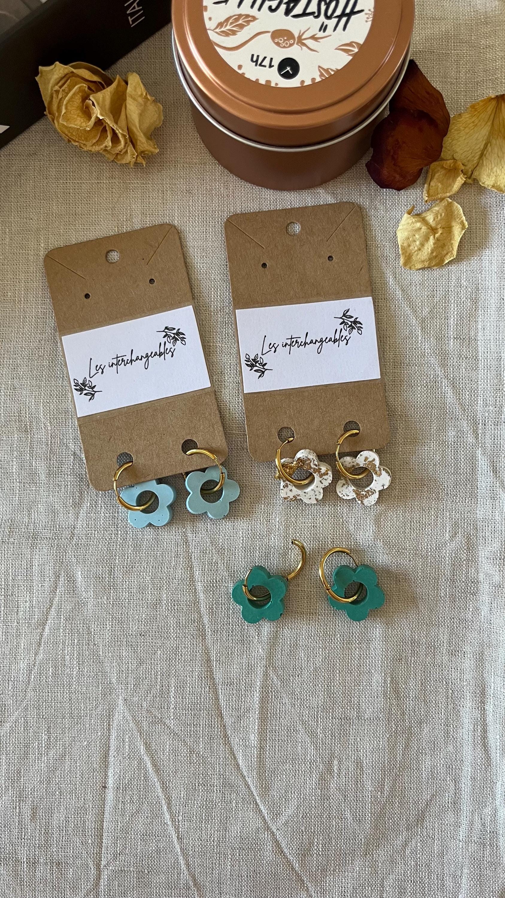 Earrings - The interchangeable RECHARGE