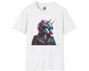 Space Unicorn Alien Bounty Hunter T Shirt - Out of This World Design for Sci-Fi Enthusiasts - Ideal Geek Gift