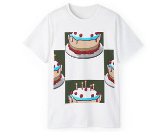 Birthday Cake - Unisex Ultra Cotton Tee