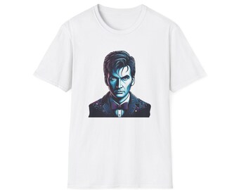 Dr Who Inspired Fan Art T-Shirt, Timeless Whovian Tee, Casual Cosplay Apparel, Unique Sci-Fi Gift