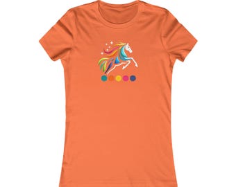 Women's Horse Tee - Ladies Equine T-Shirt