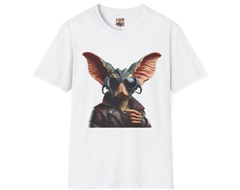 T Shirt featuring Alien Rabbit Bounty Hunter, Cool Sci-Fi Graphic Tee, Casual Wear for Geek Culture Fans, Great Gift Option