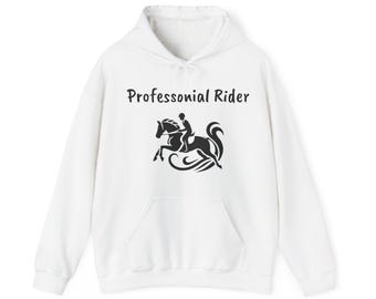 Professional Rider Hoodie - Horse riding sweat top