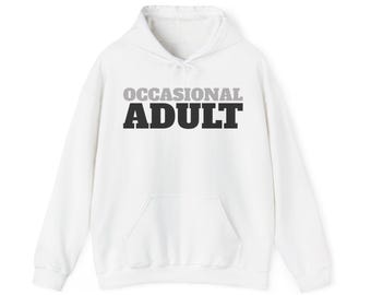 Occasional Adult Hoodie / Hoody