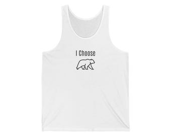 I Choose The Bear  - I'll Take The Bear - Women's Independence  Jersey Tank