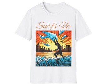 Surfs Up - Unisex Softstyle T-Shirt