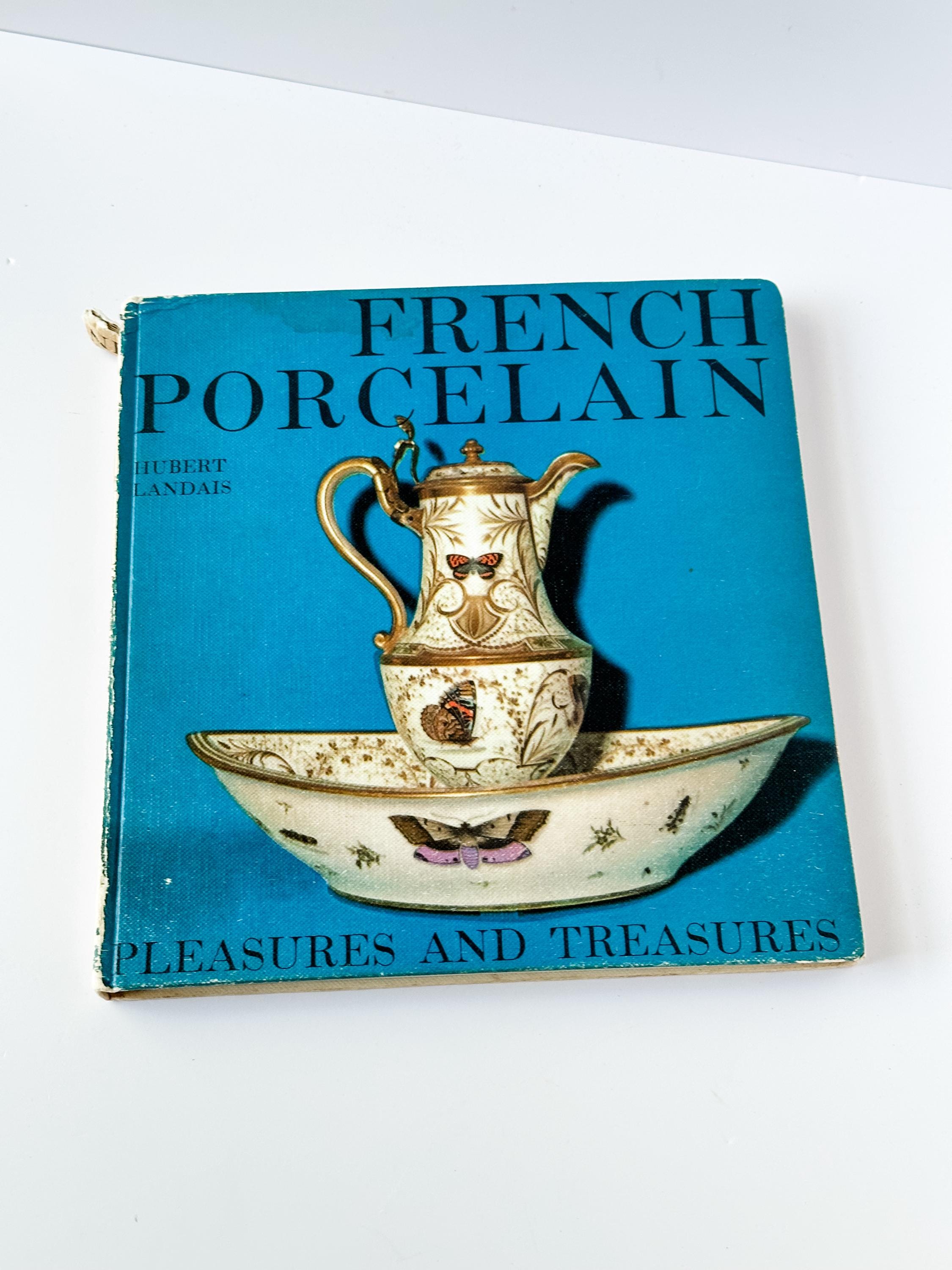 Vintage 1961 French Porcelain Book: Illustrated Decorative Arts 