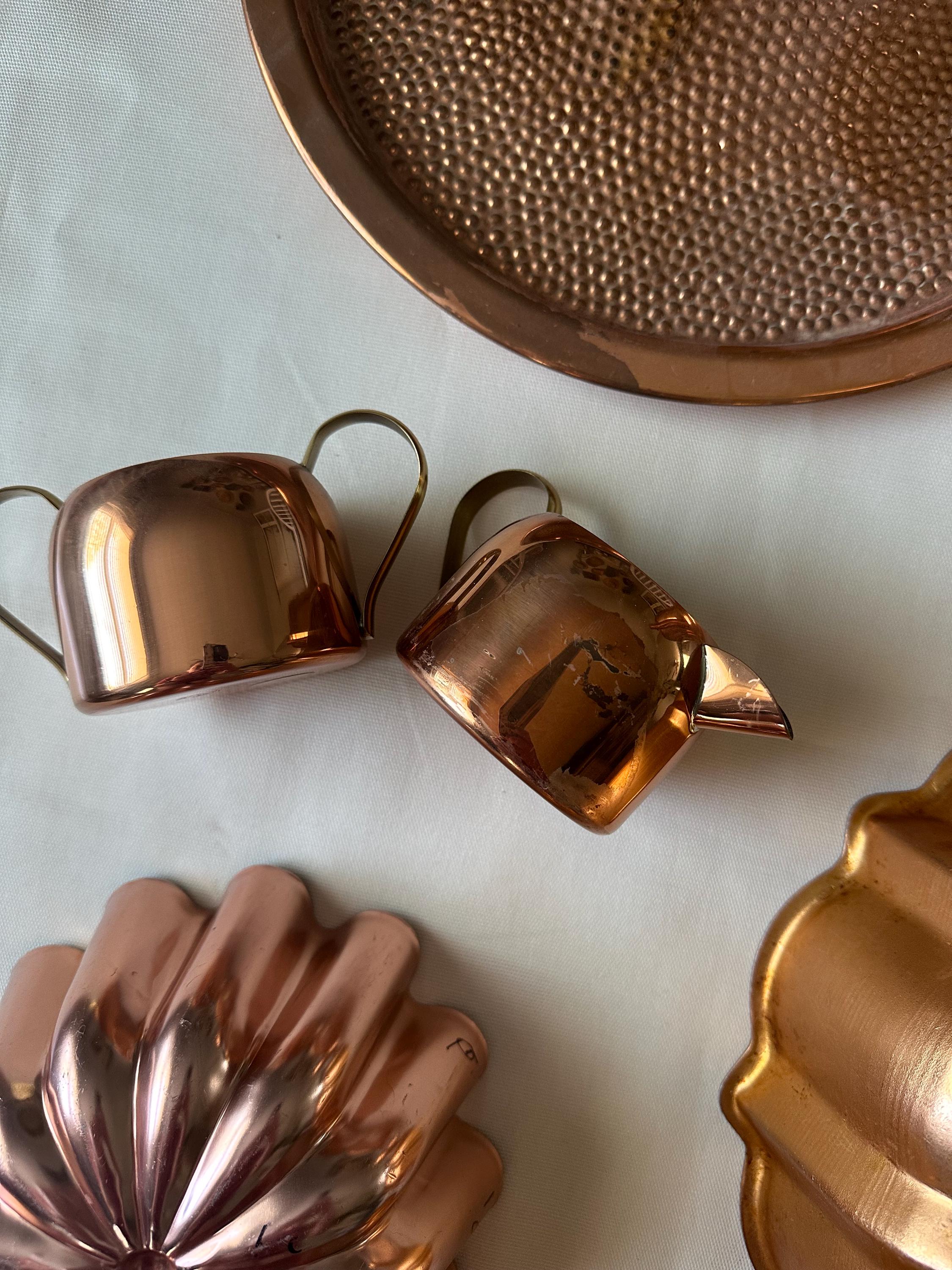ヴィンテージ銅工芸ギルドコーヒーセット：銅製キッチン装飾 - Etsy 日本