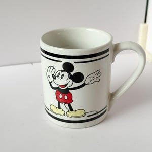 Vintage Disney klassieke Mickey Mouse mok koffie thee – Gibson Souvenir Collectible, Retro Mickey Mouse-mok, Disneyana Collectible