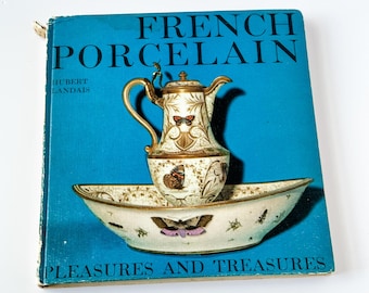 Vintage 1961 French Porcelain Book: Illustrated Decorative Arts Collectible