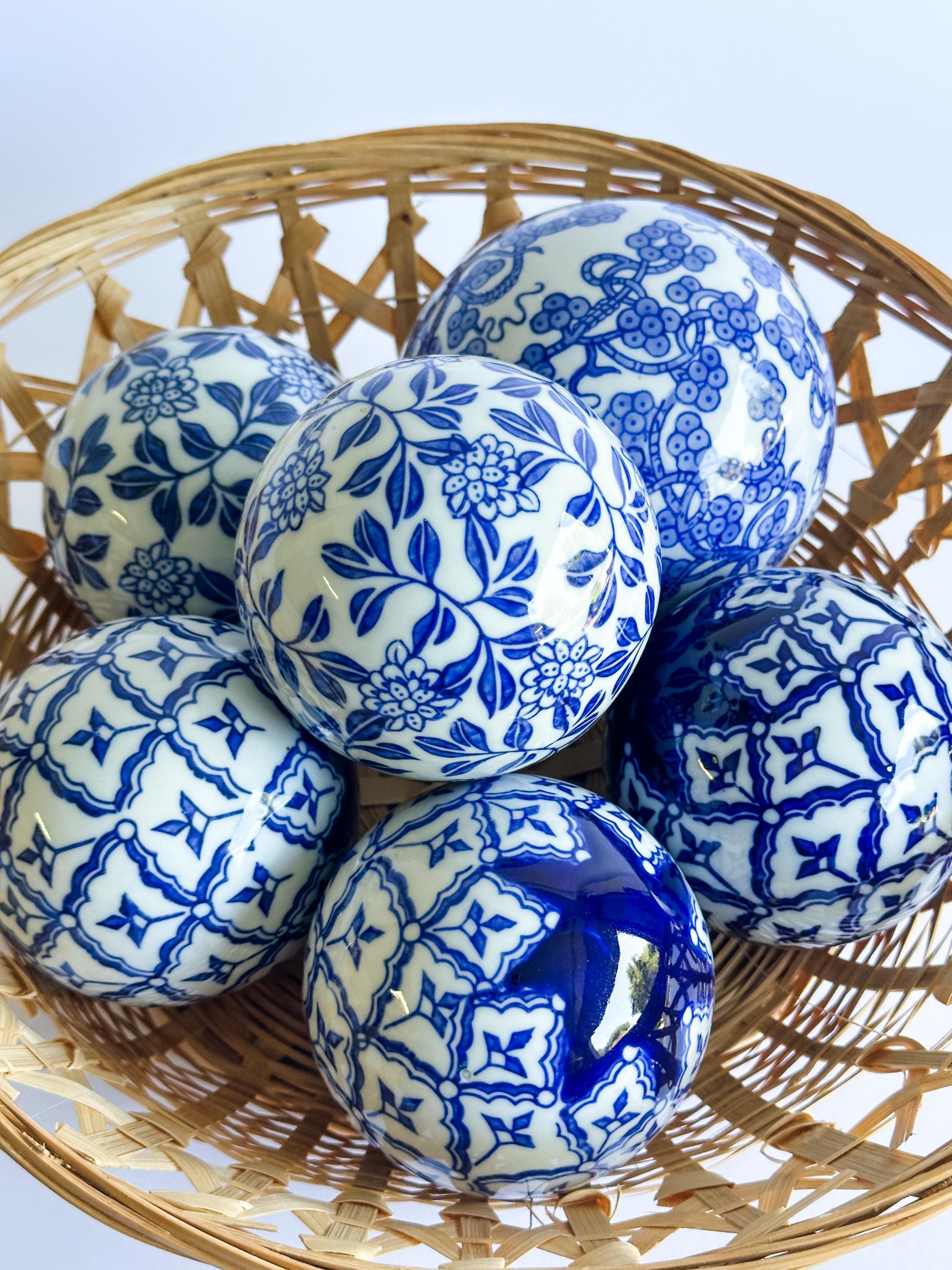 Chinoiserie Carpet Balls - Etsy