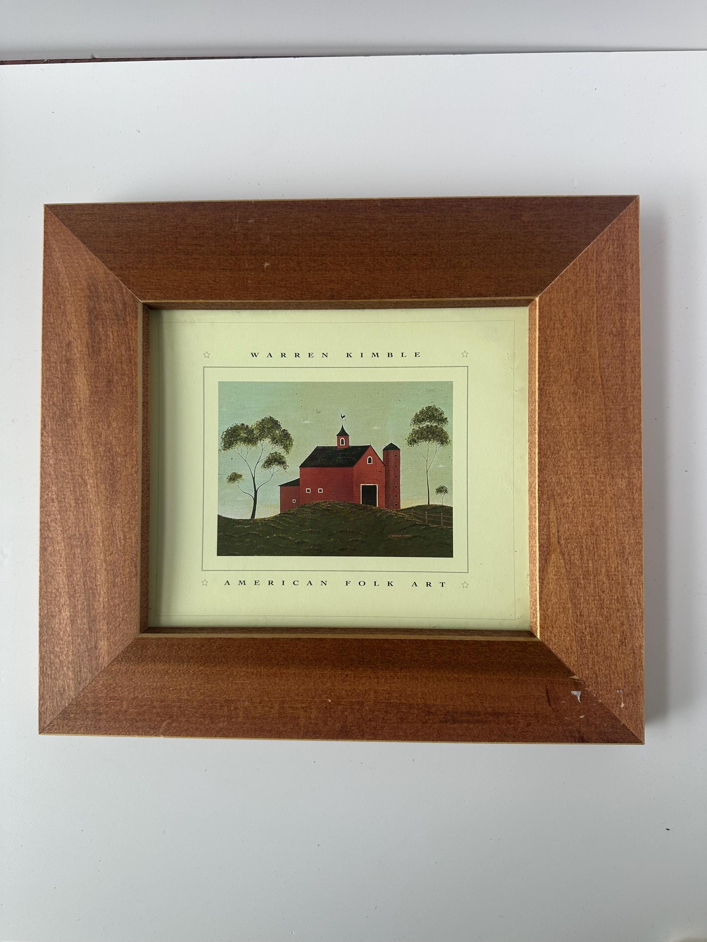 ウォーレン・キンブル ホース アート 絵画 額装 インテリア ウォーレン・キンブル 額付き ポスター印刷画 ウォーレン