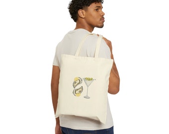 Oysters and Martini Tote Bag