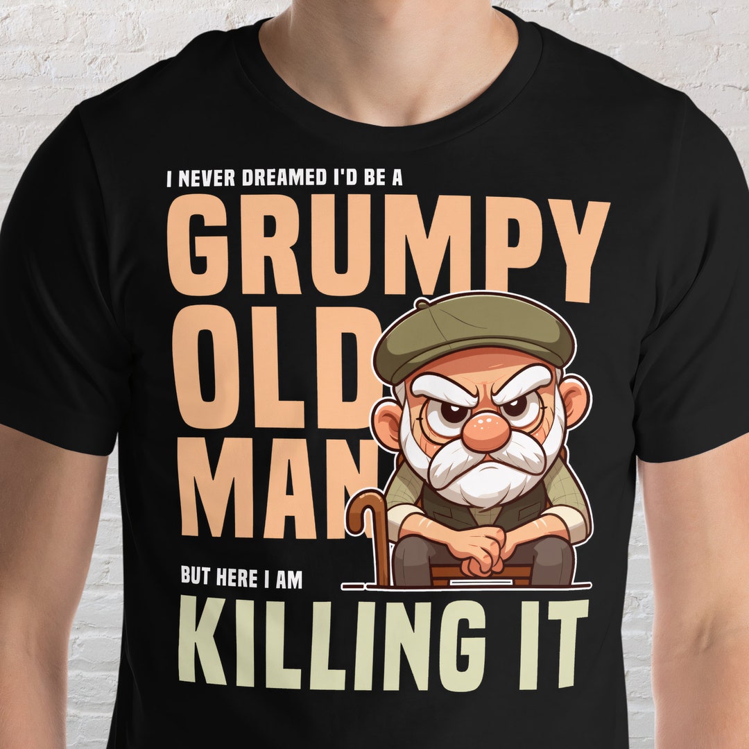 Mens I May Be Old T Shirt Retierment Men Charm O Neck T-shirt Harajuku Harajuku - Foto 5