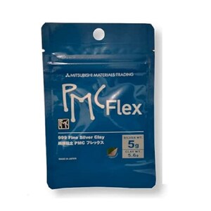 PMC Flex Silver Metal Clay 5, 15, 50 Gramm Schmuckherstellungsmaterial Trockenbeständiger Ton Selbst Handgemachtes Handwerk für Anfänger und Pro 5 grams