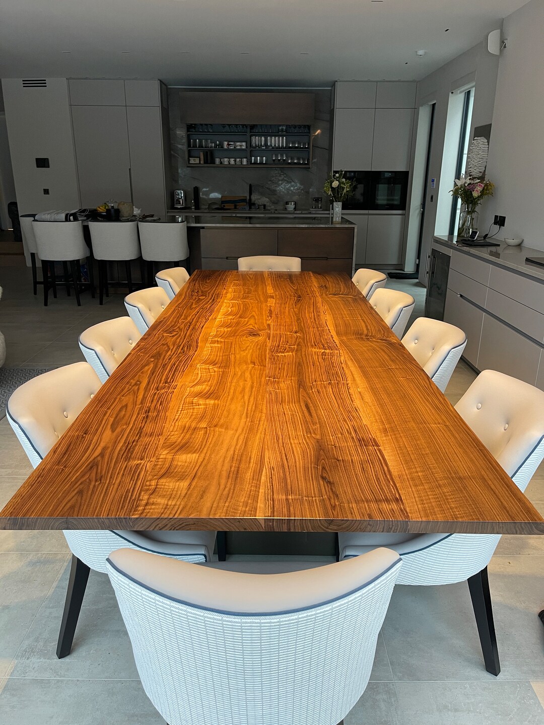 Harrisburg Dining Table Top-Walnut