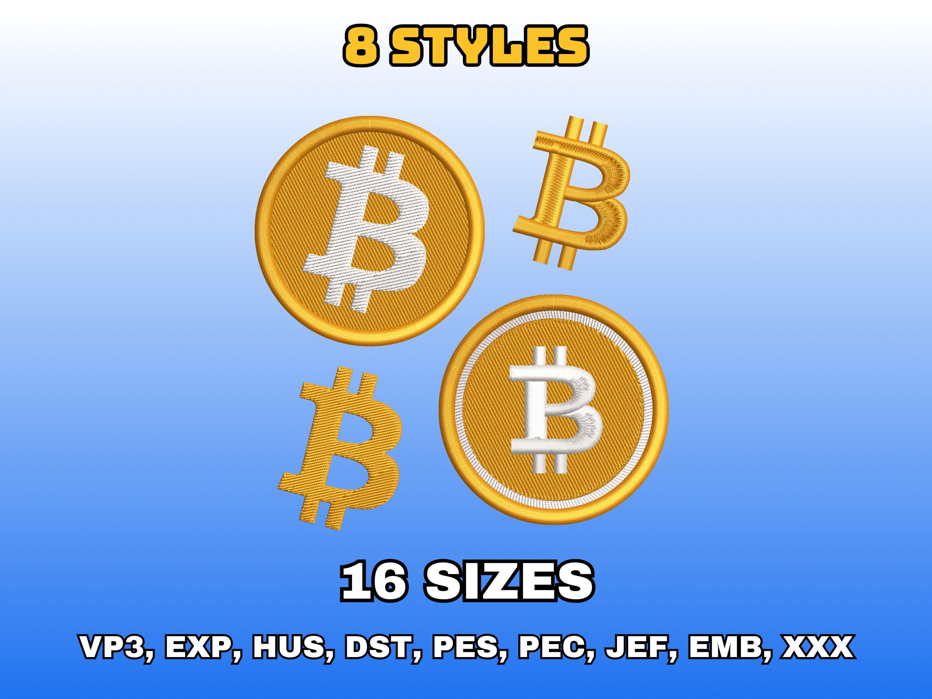 Crypto Embroidery Design - Etsy