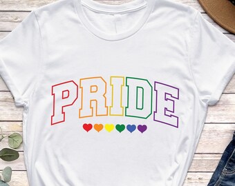 Pride Heart Shirt, Lgbt Shirt For Women, Pride Month T Shirt, Rainbow Pride Shirt, Pride Month Gift, LBTQ Ally Sweatshirt, Gay Pride Shirt