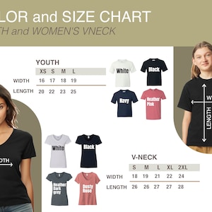 a women's v - neck t - shirt is shown with a woman '