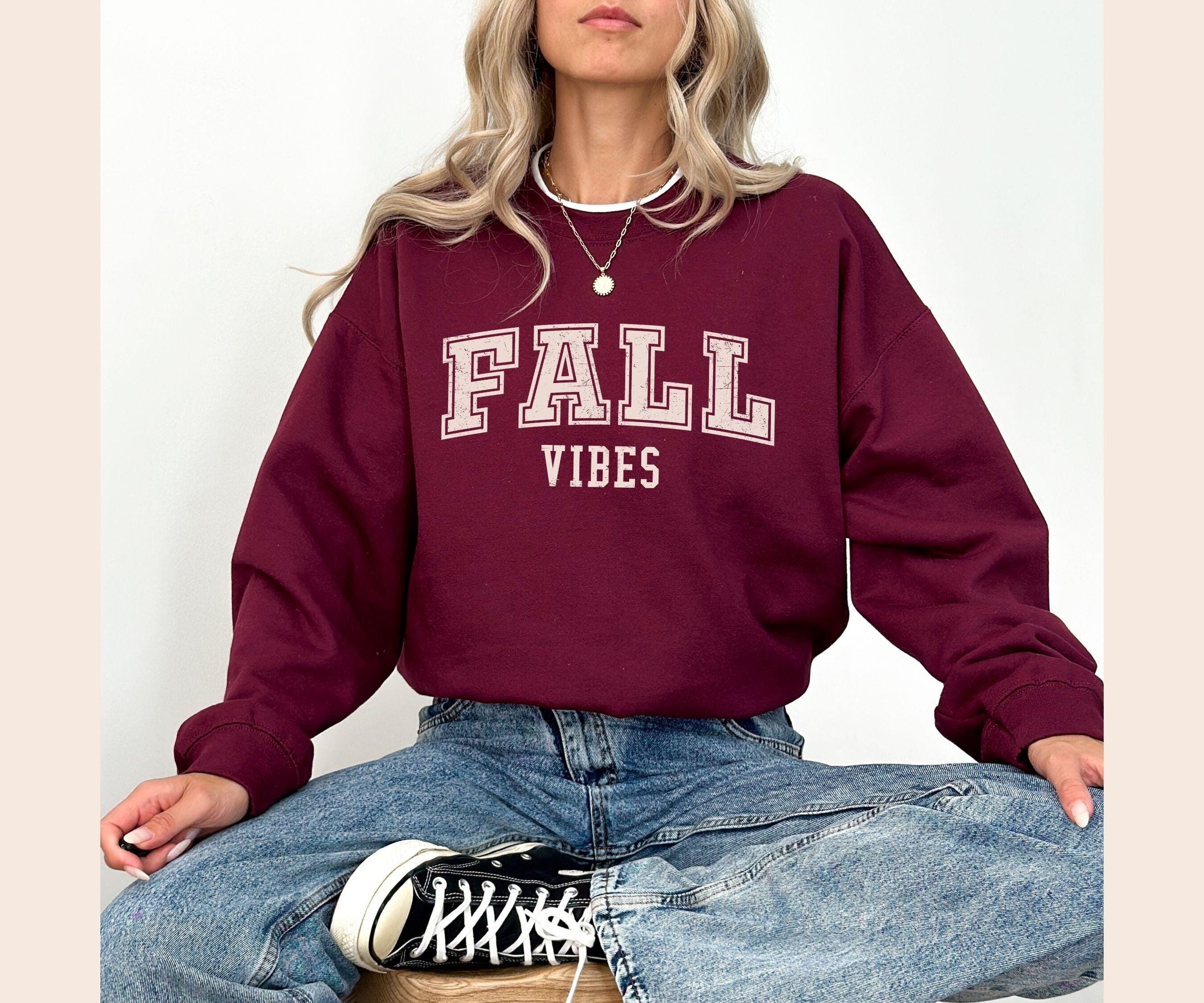 Fall Vibes Sweatshirt, Autumn Hoodies, Cozy Season Sweatshirt, Thanksgiving Sweatshirt, Pumpkin Season Shirt, Hello Fall Sweater, Fall Gifts