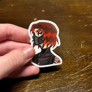 Masked Winter Sticker