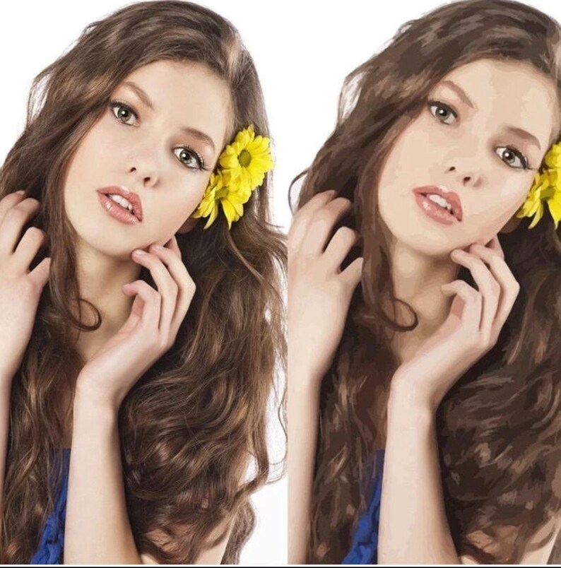 Custom Paint by Number Etsy