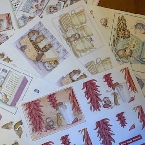 House-Mouse Designs Decoupage Sheets, Collectible Scrapbooking Paper