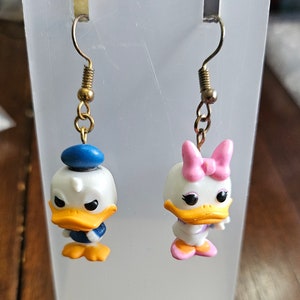 Boucles d'oreilles pop Donald et Daisy