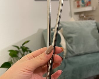 Metal straw 1 piece