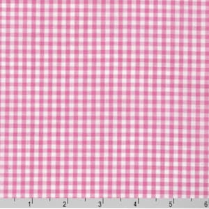 Candy 1/8” Gingham fabric, Robert Kaufman CAROLINA GINGHAM, 1/2 yard increments