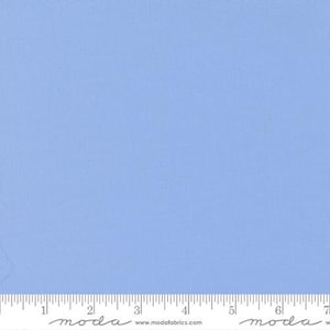 Baby blue 9900 32, Moda Bella solids, 1/2 yard increments