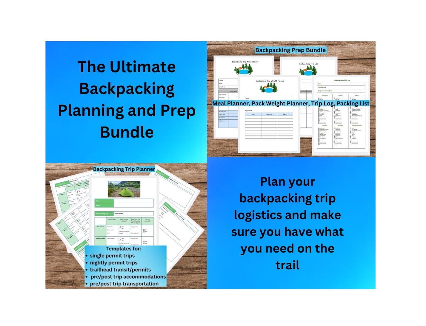 backpack travel planner Journal: Travel | Plan Out Your Trip Details, What You Need to Pack and Prepare, and Schedule of Pans, Events, and Places to Eat Backpack Trip Planner & Tips