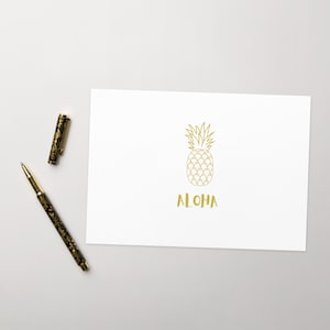 Pineapple Greeting Card