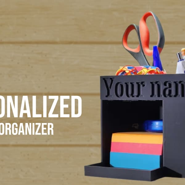 Personalized Desk Organizer