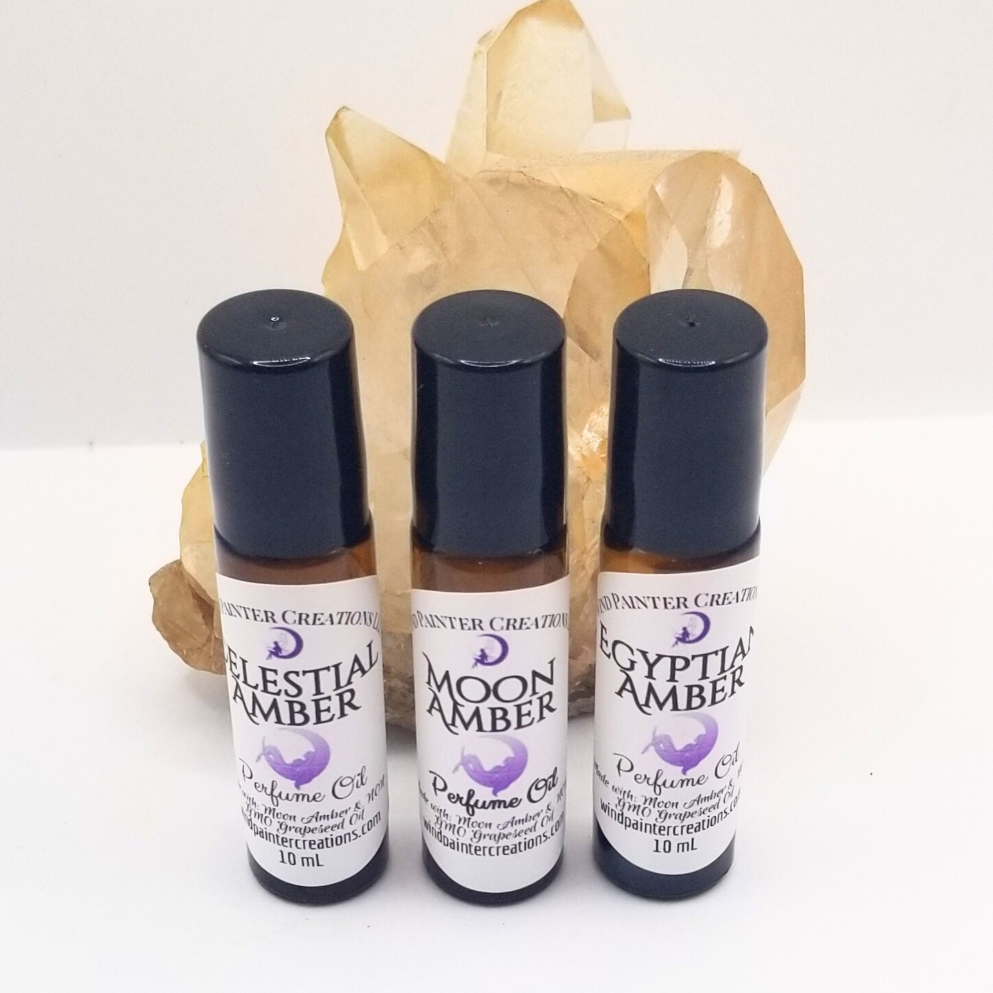 Midnight Moon Amber Essential Oil Perfume