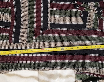 Mexikanischer Baja Hoodie, Hippie Surf Poncho