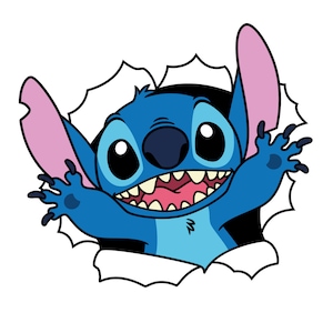 Stitch, Cut Files for Cricut, Svg, Png