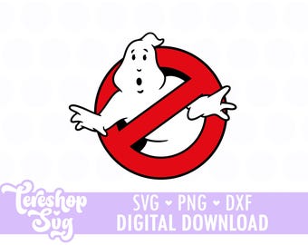 Ghostbusters Svg, Ghostbusters Png, Cut files for Cricut and Silhouette, COD022