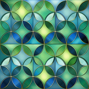 SEAMLESS PATTERN - Shades of the Sea - Instant Download