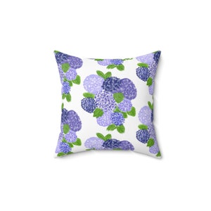 Hydrangea pillow grand millennial decor