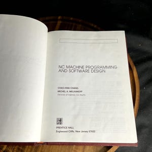 NC Machine Programming & Software Design Chang Melkanoff 1989 Hardcover | 1980s Art image 4