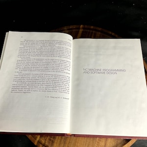 NC Machine Programming & Software Design Chang Melkanoff 1989 Hardcover | 1980s Art image 11