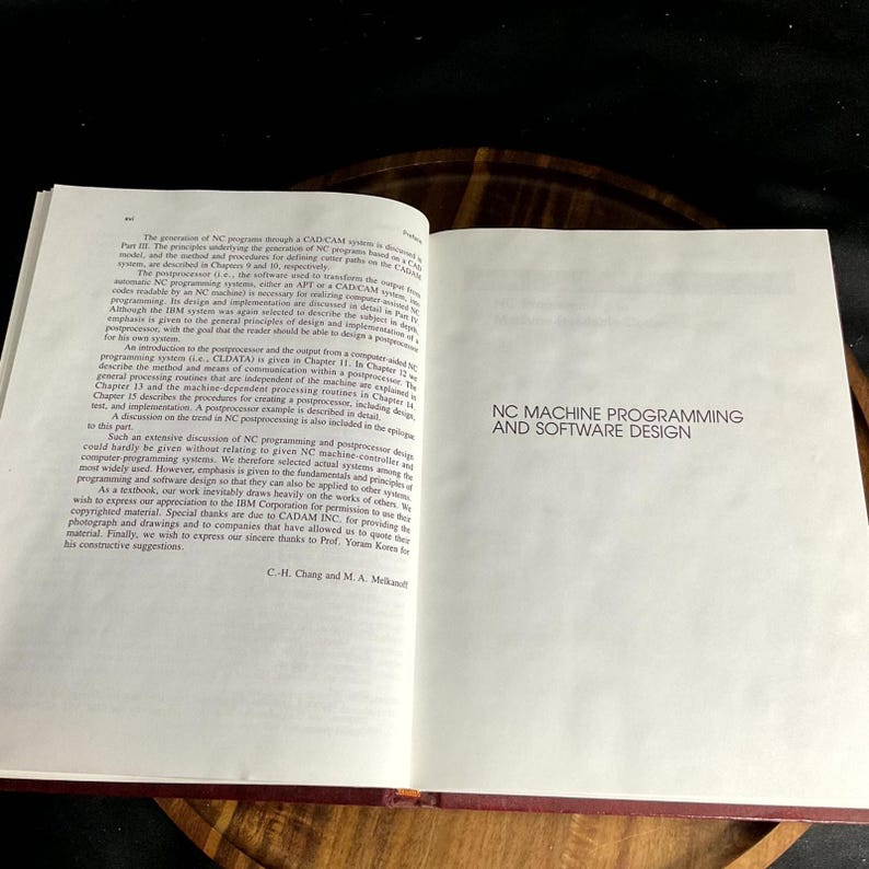 NC Machine Programming & Software Design Chang Melkanoff 1989 Hardcover | 1980s Art image 11